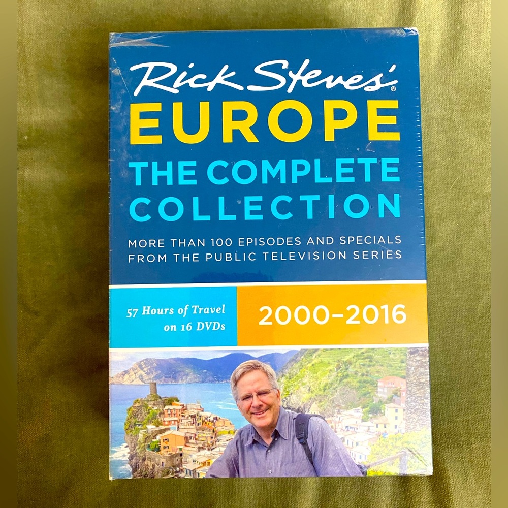 Rick Steves' Europe The Complete DVD Collection 16 dvds